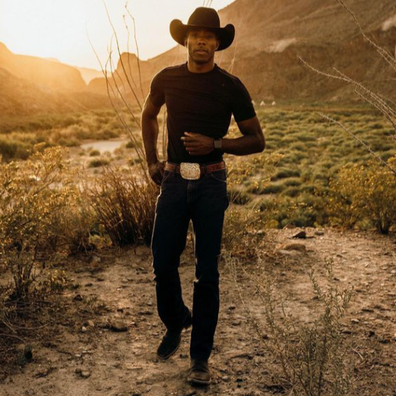 Cowboy with western Belt Buckle - Western Buckle